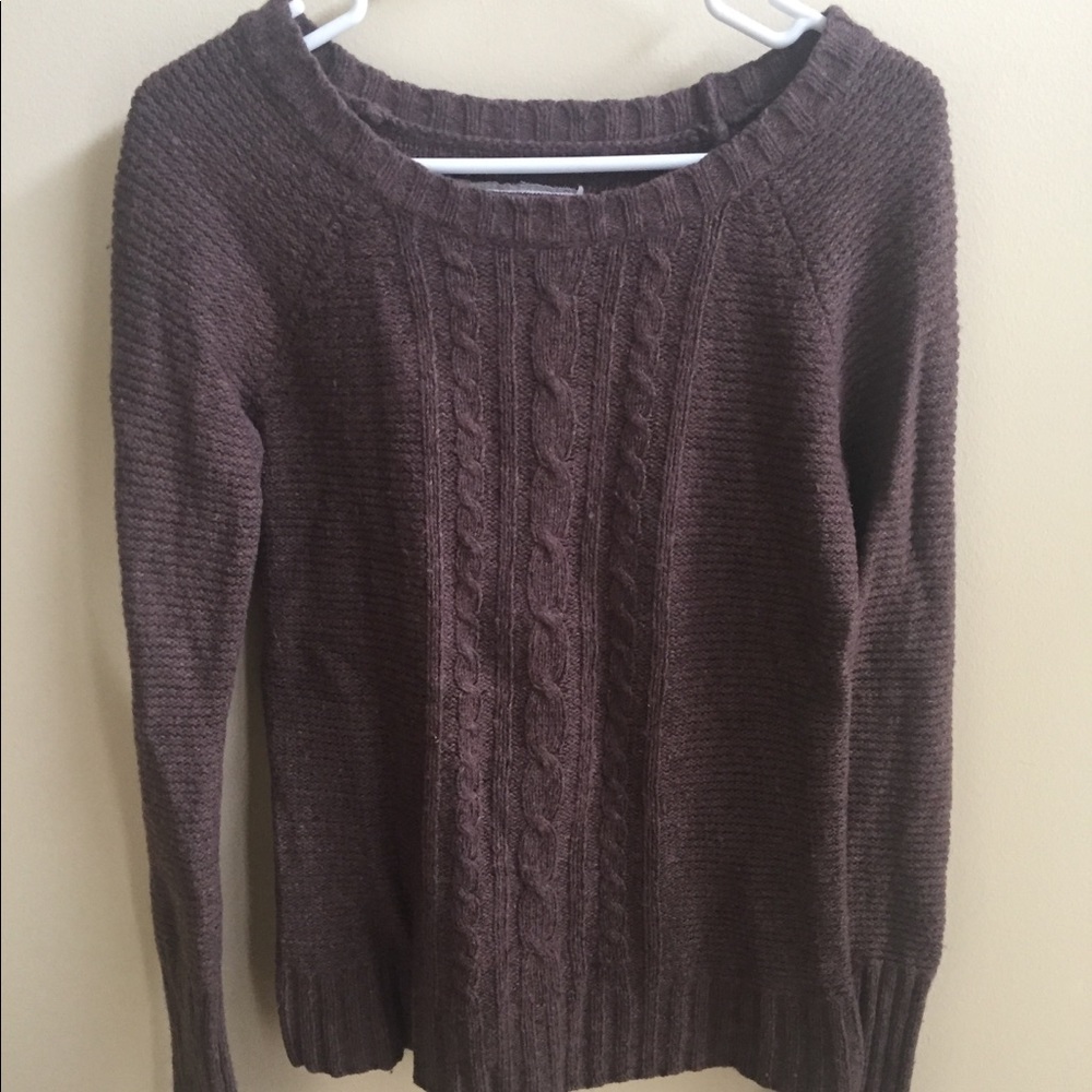 Women’s Brown Sweater (Mossimo/Target, Size: S)